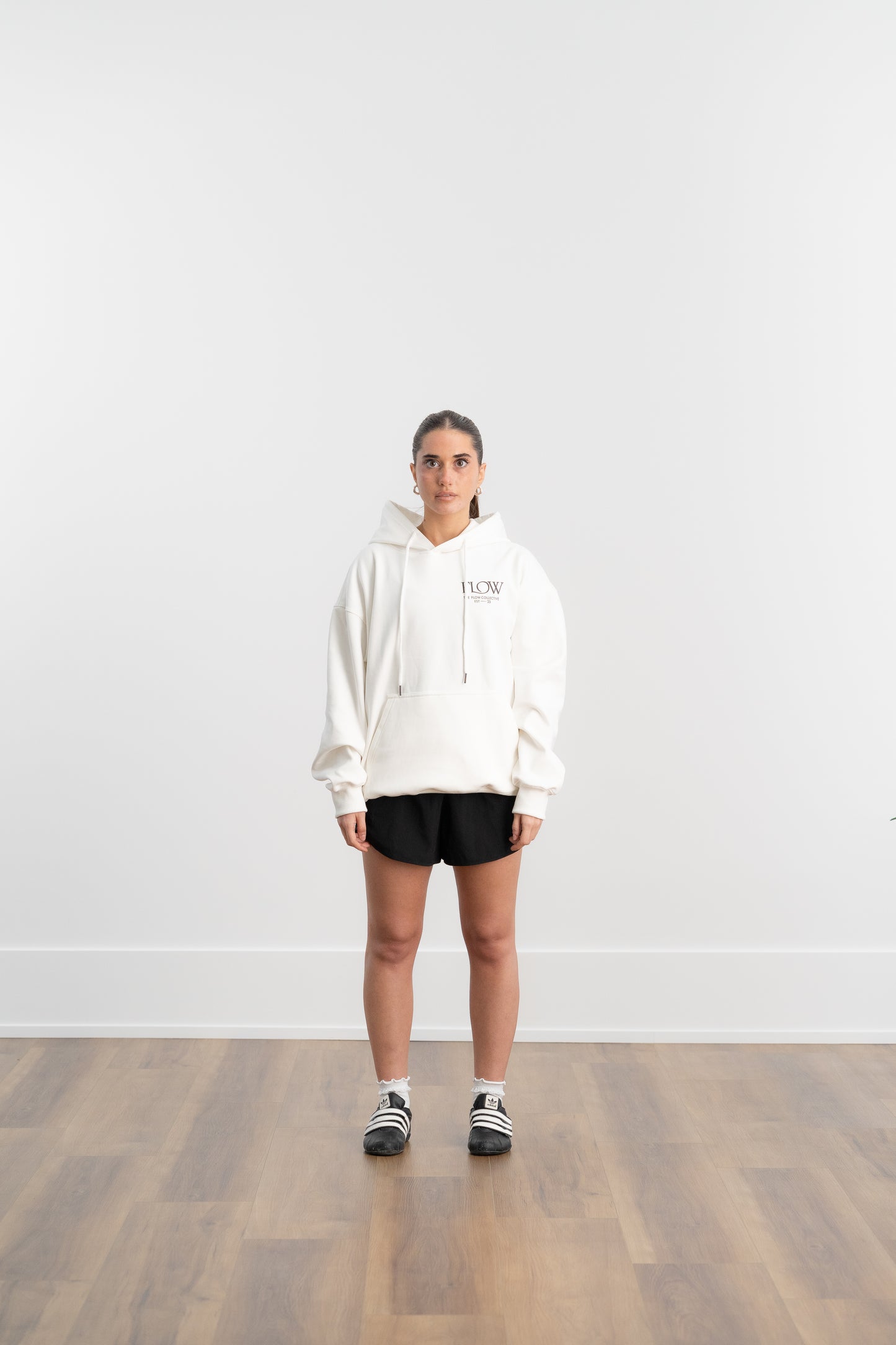 Go With The Flow Hoodie (White)